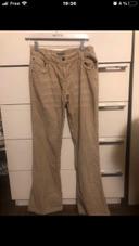 Pantalon à jambes larges /velours /vintage /rétro / pattes d éléphant . 40