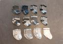 Lot de 12 chaussettes bébé