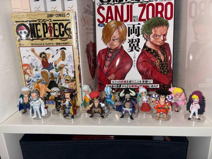 Lot One Piece Figurine x12 Onepi no mi Gashapon Bandai Japon - photo numéro 1