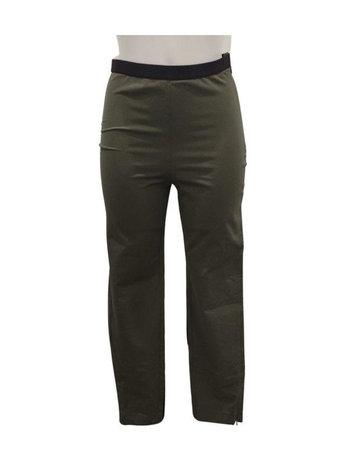 Pantalon droit kaki - Mango - T S - photo numéro 1