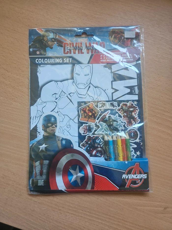 Coloriage Captain America - photo numéro 1