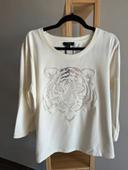 Pull 123 Paris tigre broderies Taille XL