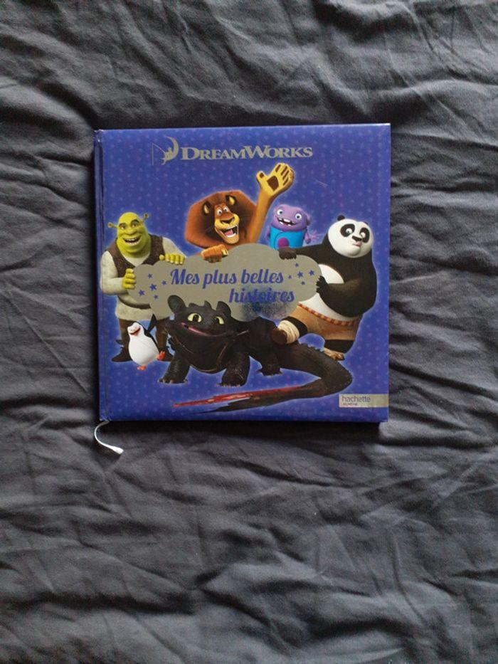 Livre mes plus belles histoires DreamWorks - photo numéro 1