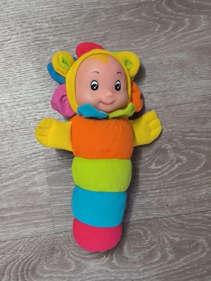 Poupée doudou chenille veilleuse environ 30 cm - photo numéro 1