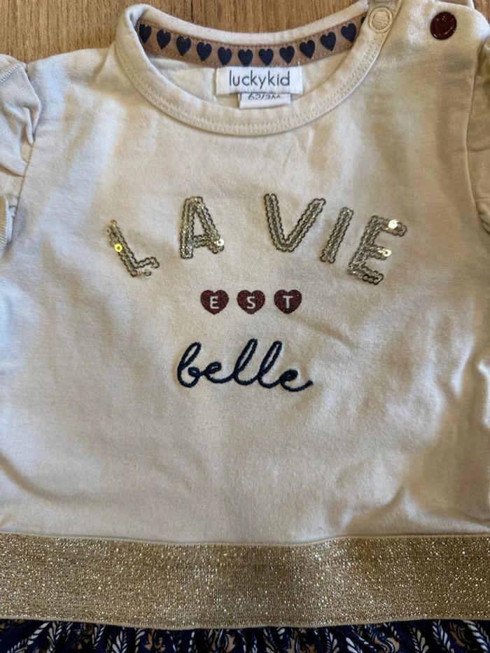 Robe bébé la vie est belle - photo numéro 2