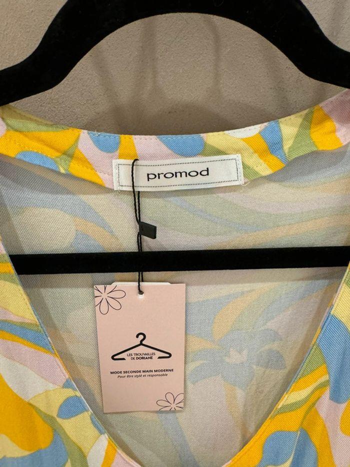 Combishort Promod imprimés colorés Taille 42 - photo numéro 3