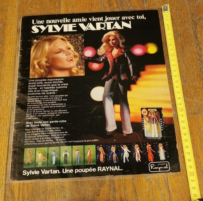 Ancienne publicité poupée Sylvie Vartan fin 70 - photo numéro 1