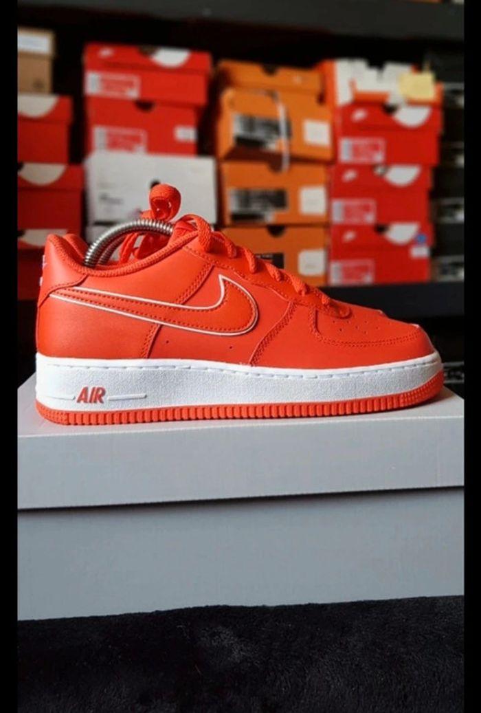 Air force 1 rouge vif - photo numéro 3