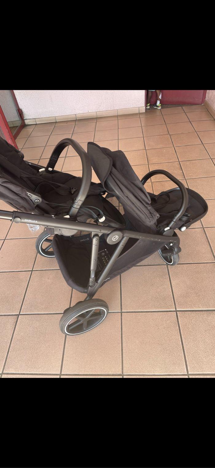 Poussette double cybex gazelle s - photo numéro 1