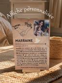 Affiche « marraine »