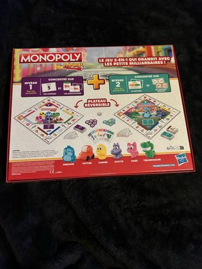 Monopoly Junior hasbro neuf - photo numéro 2