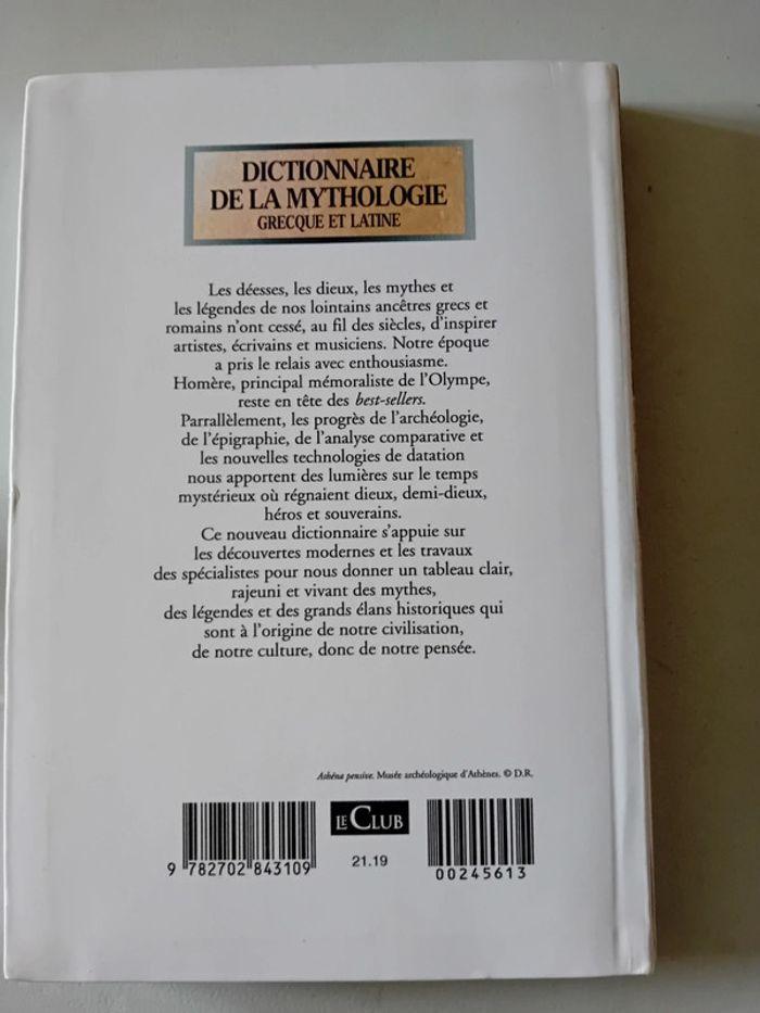 Dictionnaire mythologie - photo numéro 2