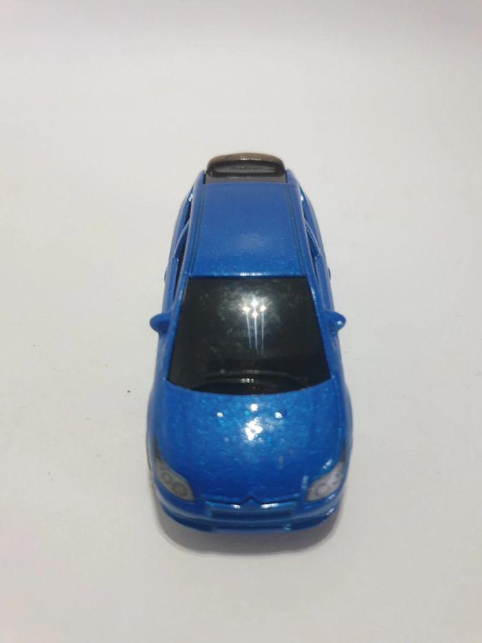 Citroën C4 Coupé Bleu Métallisé Majorette 254F - 1/57 - photo numéro 3