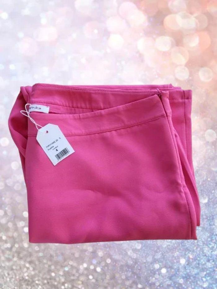 💦 Pantalon large Paprika rose fuschia neuf Taille 52 - photo numéro 7