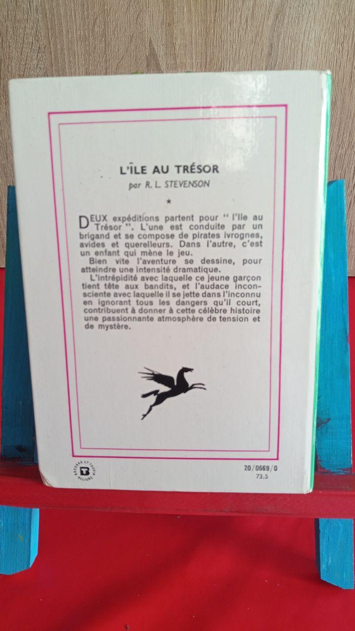 L'île au trésor, 1973, bibliothèque verte - photo numéro 2