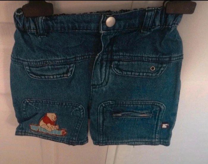 Short en jeans garçon disney winnie 18 mois - photo numéro 1