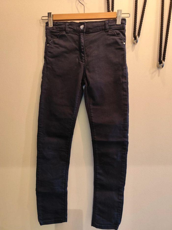 Jeans skinny Sergent Major bleu marine 10 ans - photo numéro 1