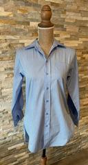 Chemise rayée bleue Primark taille 32