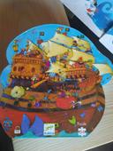 Puzzle bateaux pirates