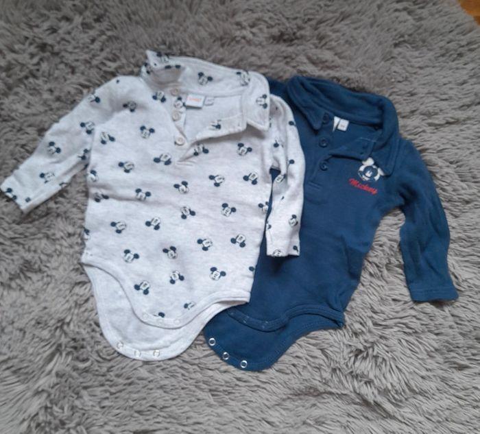 Lot de 2 body disney 6 mois