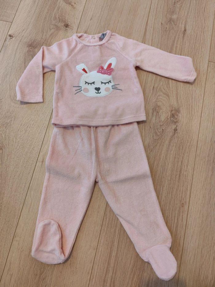 Pyjama velours fille