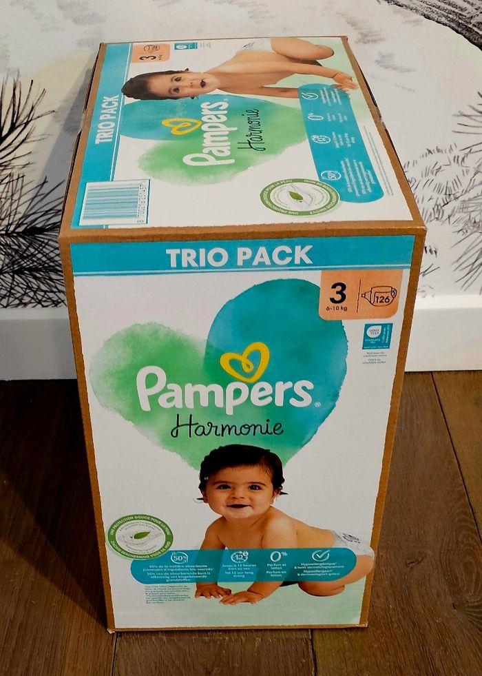 Couches Pampers Harmonie Taille 3 - de 6 à 10 kg - photo numéro 2