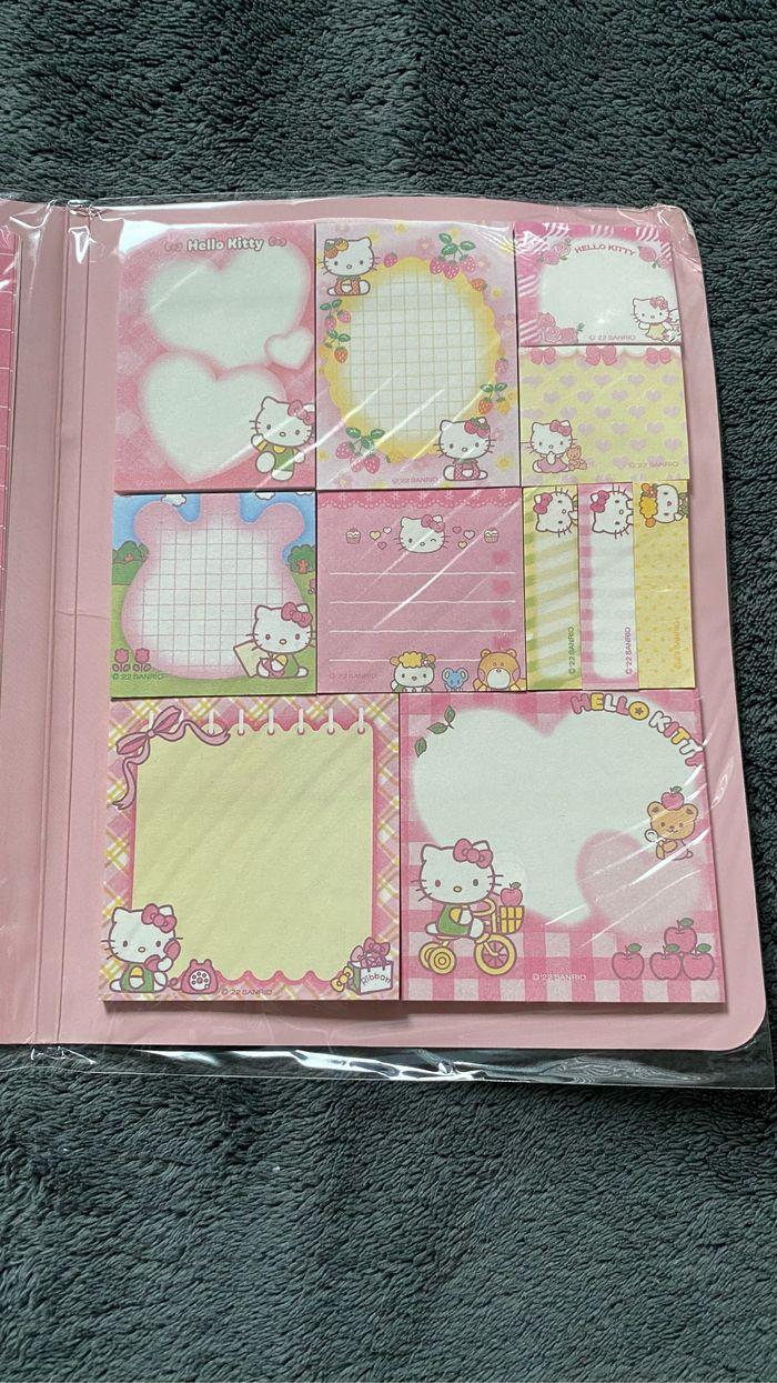 Autocollant cahier hello kitty - photo numéro 2