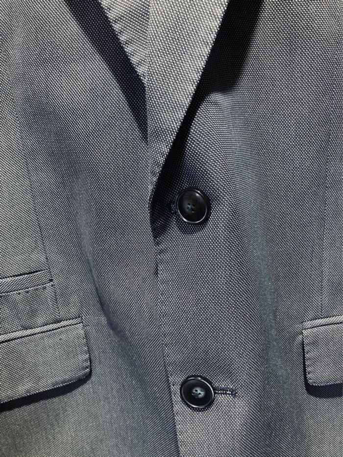 Veste costume Zara man gris satin - photo numéro 2