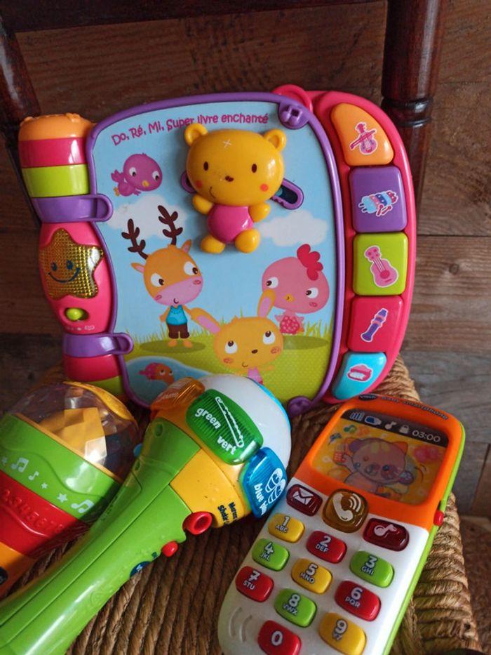 Lot jouets éveil vtech tbe - photo numéro 6