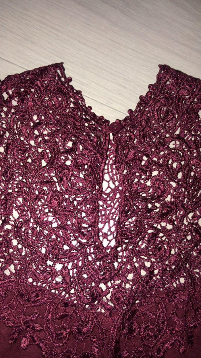 Blouse bordeaux sans manche ( Valeur 25,00 €) - photo numéro 4