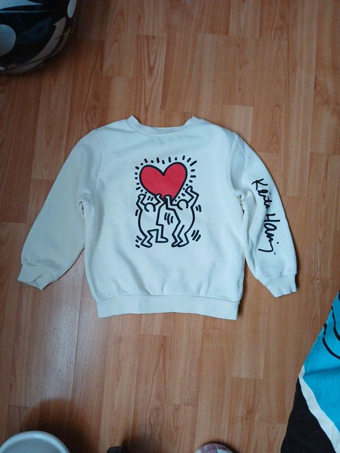 Sweat  H&M Keith Haring 5 ans - photo numéro 1