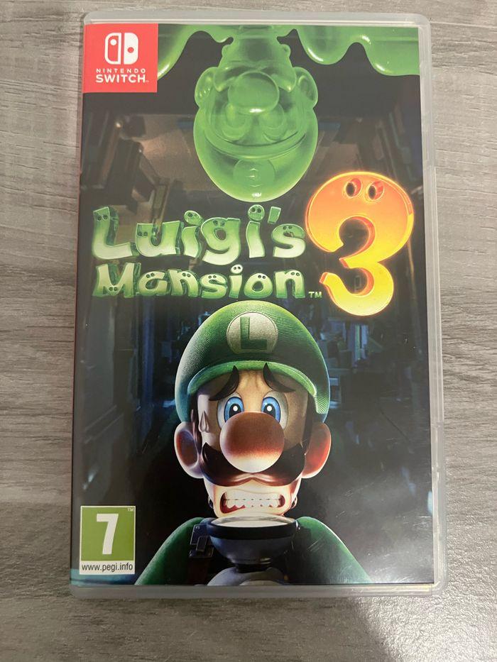 Jeux switch luigi’s mansion 3 neuf