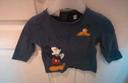 T shirt garçon disney mickey en taille 12 mois