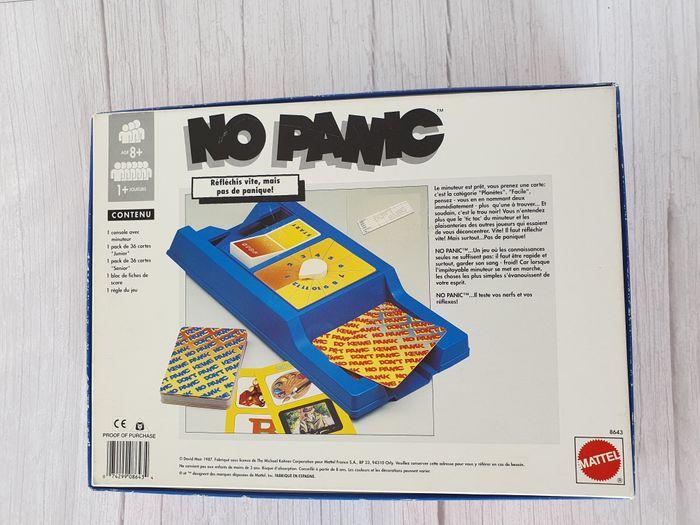 Jeu De Société - No Panic – Mattel - Vintage 1987 - photo numéro 2