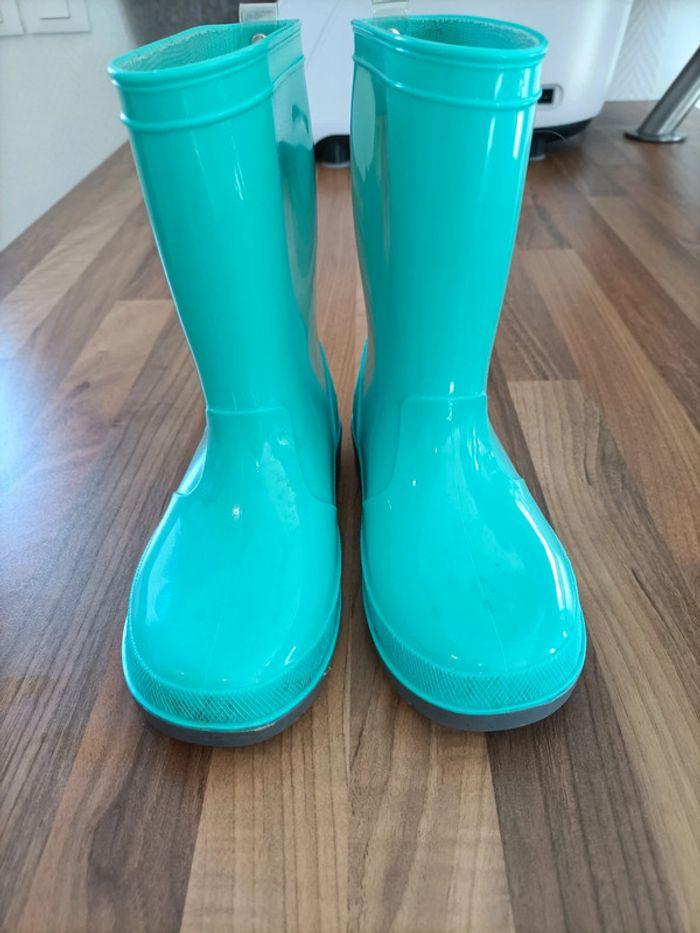 Bottes de pluie turquoise Mac Kinley 30 - photo numéro 2