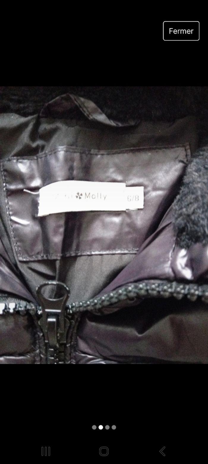 Manteau mini molle 6 8 ans parfait état - photo numéro 2