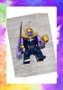 Minifigurine super héros Marvel : Thanos géant (compatible Lego)