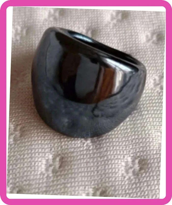 Grosse Bague vintage bleue 18,1 cm