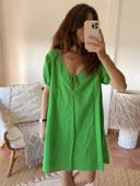 Robe casual verte American Vintage