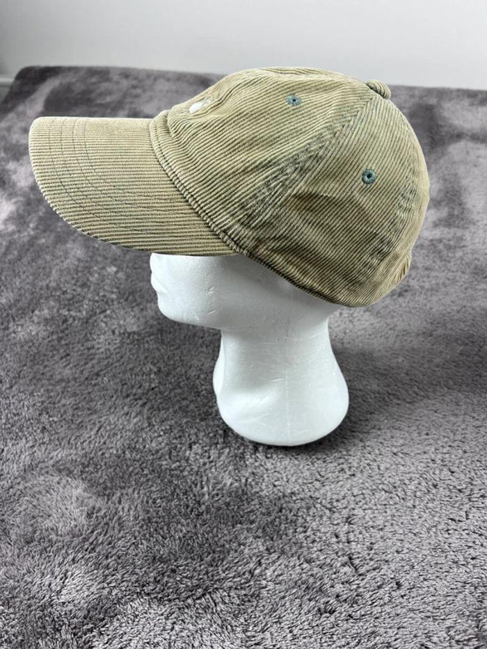 🧢 Casquette Carhartt matière type velours  100% coton Beige logo brodé  🧢 - photo numéro 2