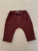 Pantalon marron babyface 50cm