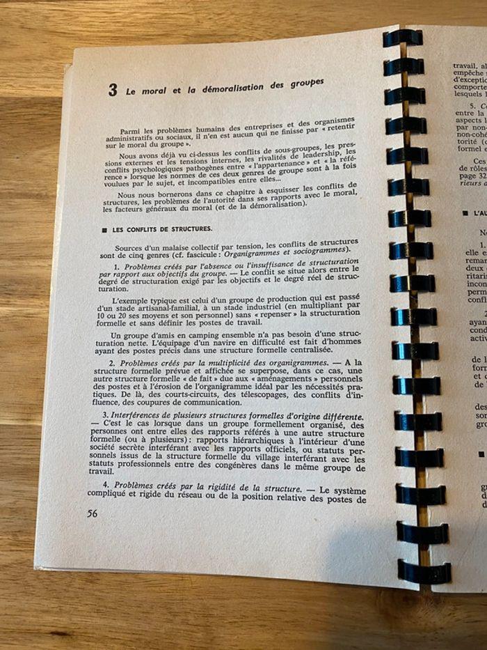 Livre ancien psychologie - la dynamique des groupes - 1969 - photo numéro 3