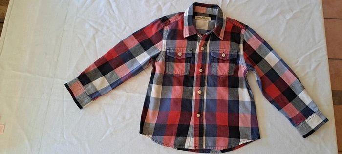 Chemise à carreaux 2-3 ans