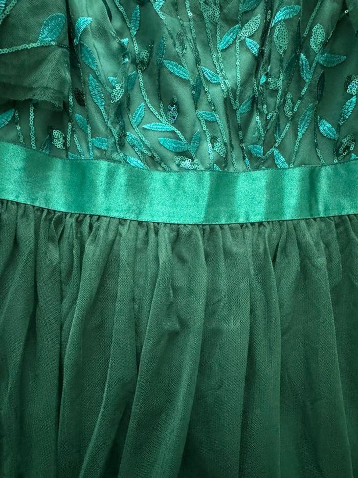 Robe cérémonie vert foncé XL - photo numéro 11