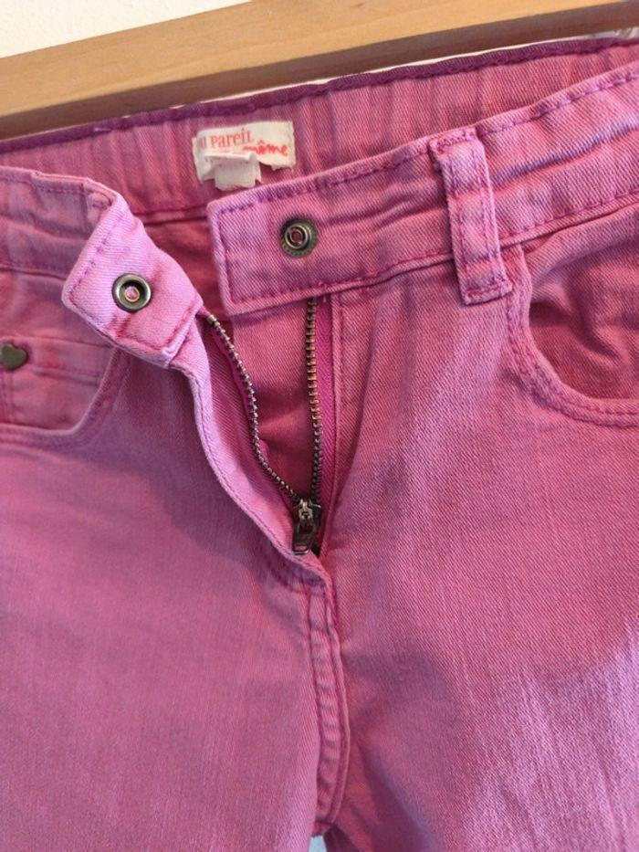 Jeans rose fushia - DPAM - 8 ans - photo numéro 7