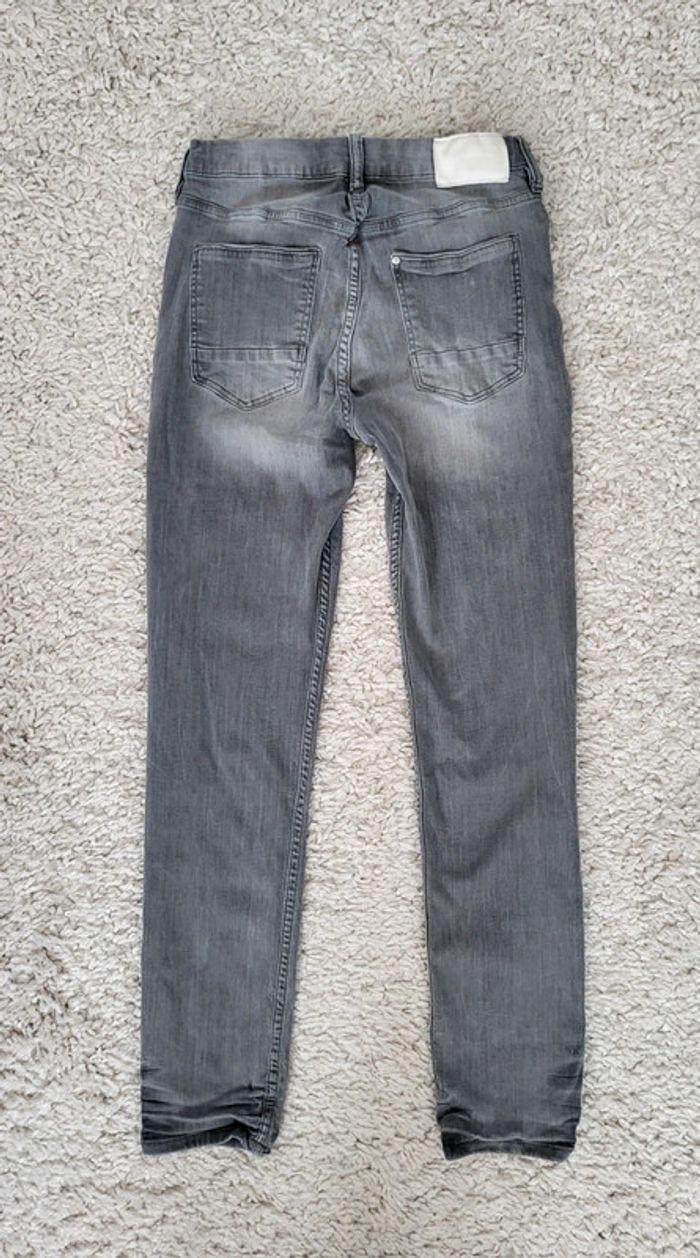 Jean gris clair H&M T.14+ans 170cm - photo numéro 4