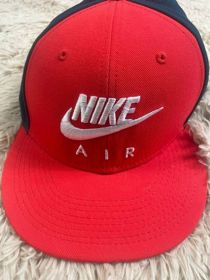 Cassquette nike air vintage rouge cap swoosh snapback - photo numéro 2