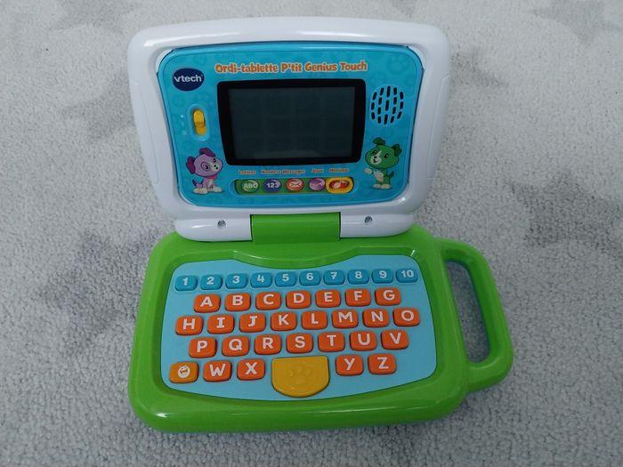 Ordinateur enfant VTECH Ordi-tablette P'tit Genius Touch vert - photo numéro 7