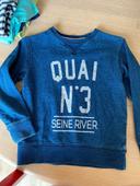 Sweat quai n3 okaïdi 6 ans