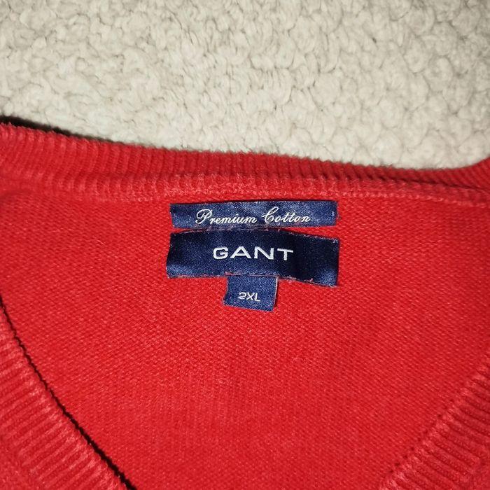 Pull rouge XXL Gant - photo numéro 3